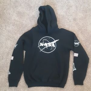 Black neon riot hoodie